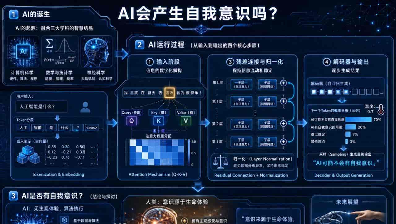 什么是AI，AI会产生自我意识吗