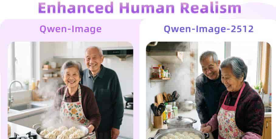 阿里通义新年礼:开源Qwen-Image-2512告别乱码与塑料感
