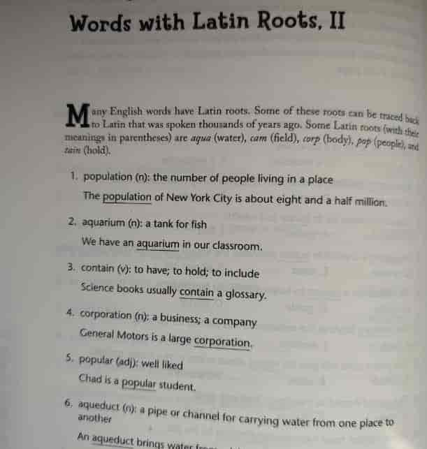 寒假必刷《Vocabulary》—词汇学习纵向积累+横向拓展