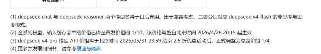 DeepSeek V4-Pro 永久降价:AI大模型进入