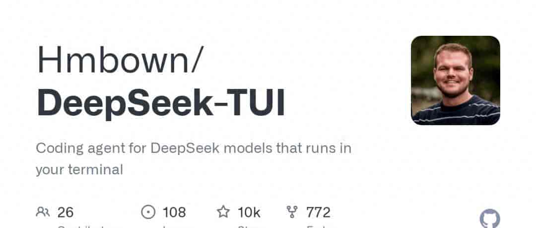 DeepSeek-TUI:终端编程工具,2.4万星