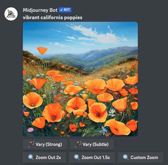 AI绘画工具 Midjourney 的 Discord Bot 快速开始指南中英对照