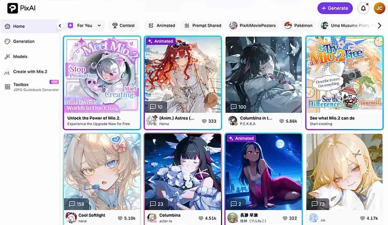 5个最好的Q版风格角色生成AI工具