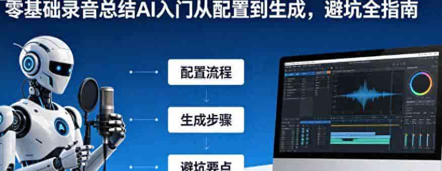 零基础录音总结AI入门从配置到生成,避坑全指南