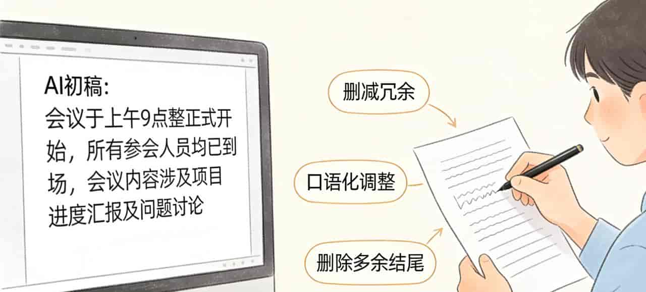 我用AI写文的3个修改技巧,高效去“机器味”,让内容更像人写的