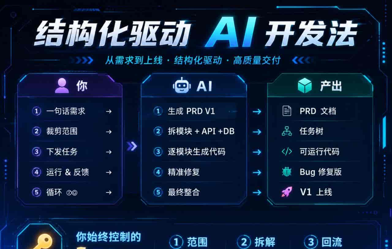 不用学编程！Codex 这套结构化方法，普通人 7 天落地专属业务软件