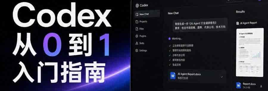Codex上手太难？普通人7天从0到1，彻底玩转这个AI工作台！
