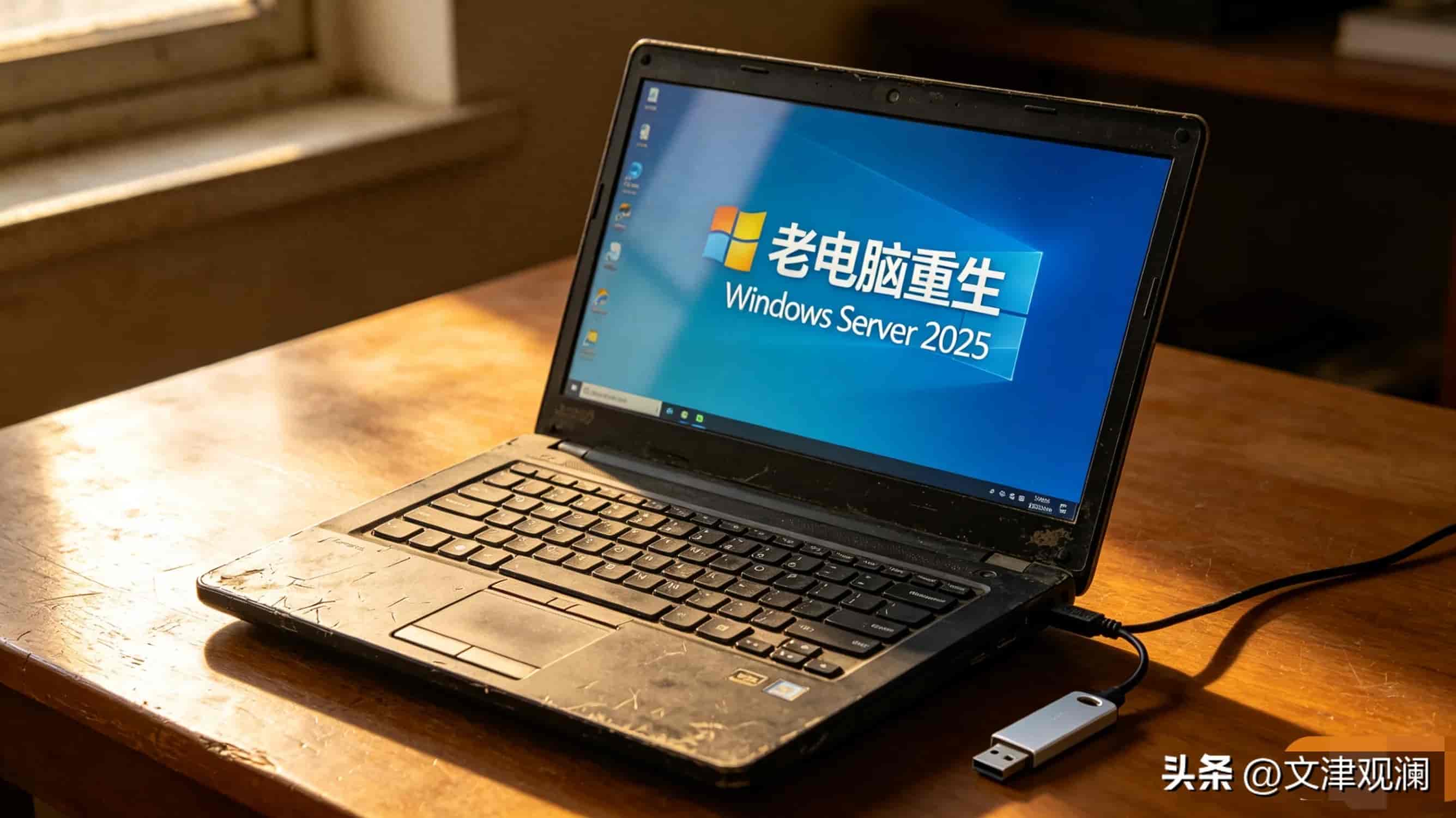 低配电脑重生!Windows Server 2025安装教程(小白实测可用)
