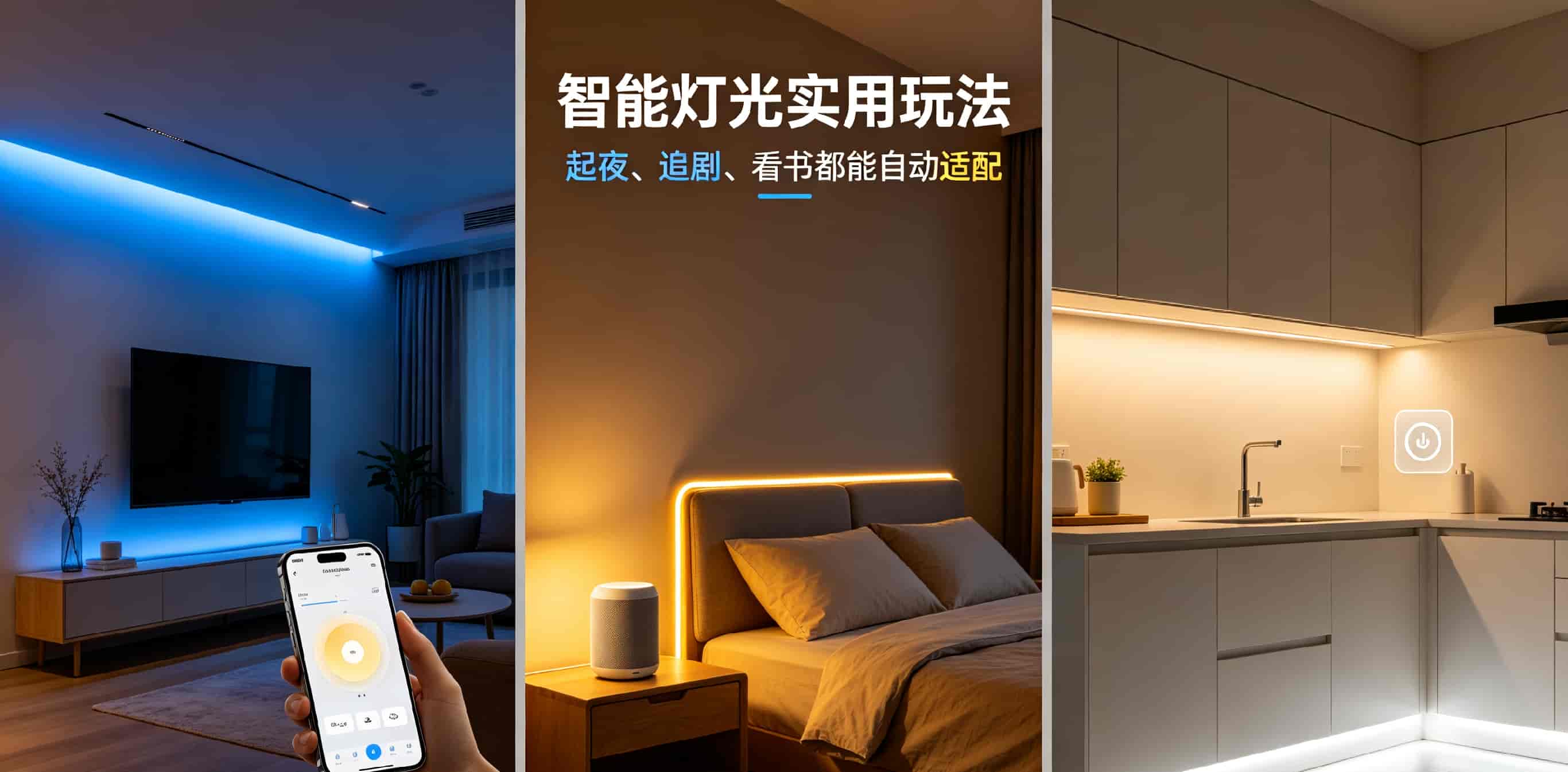 智能灯泡+灯带零基础安装教程!不用电工,自己动手打造全屋灯光