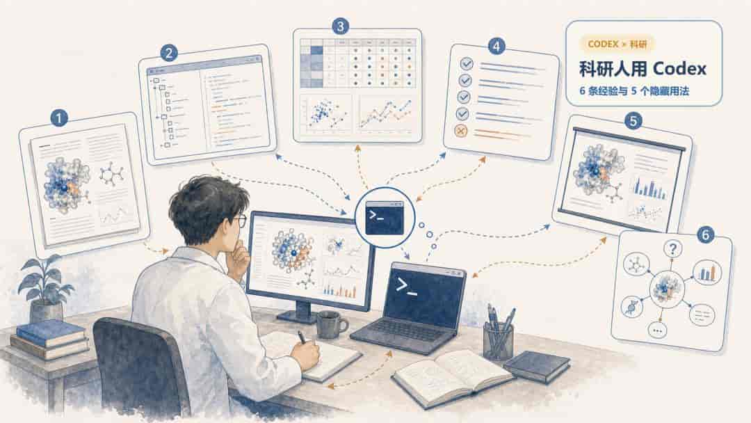 科研人用 Codex :6 条经验和 5 个隐藏用法