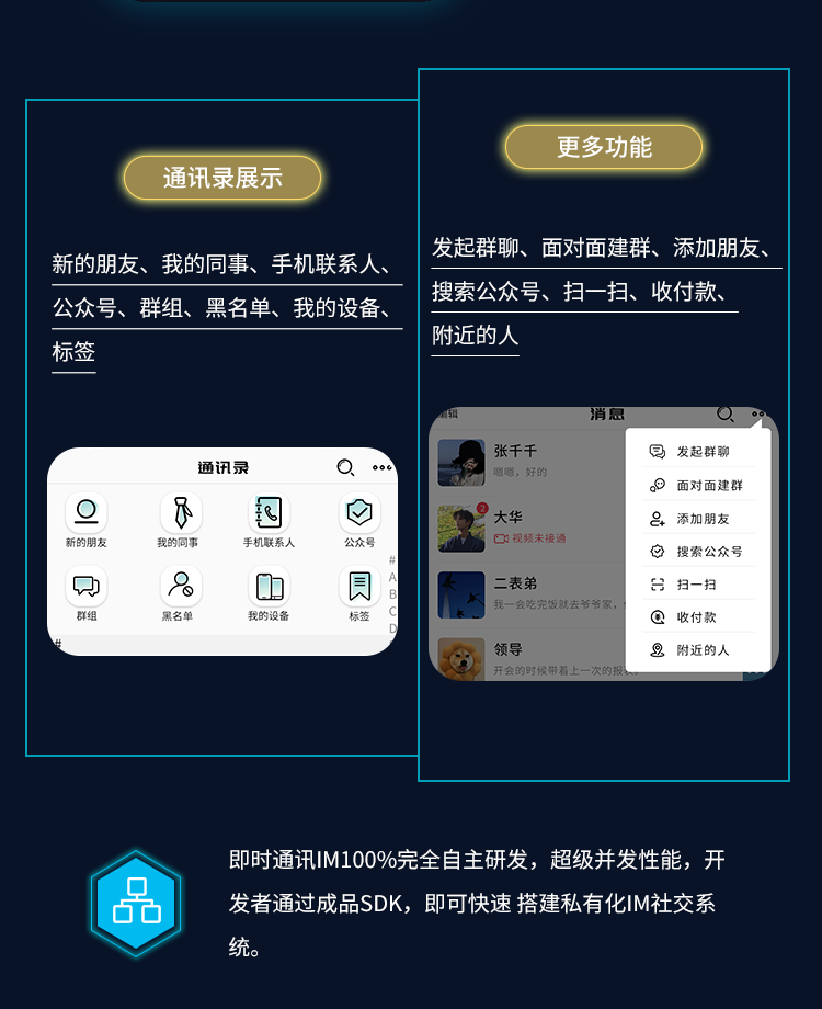 即时通讯红包扫雷万人群控一键禁抢商城镶嵌包上架独立部署售源码