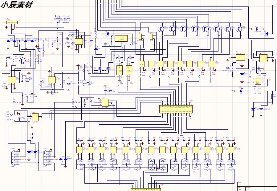 STM32方案国产西门子PLC224方案 程序源码+pcb+原理图+bom资料