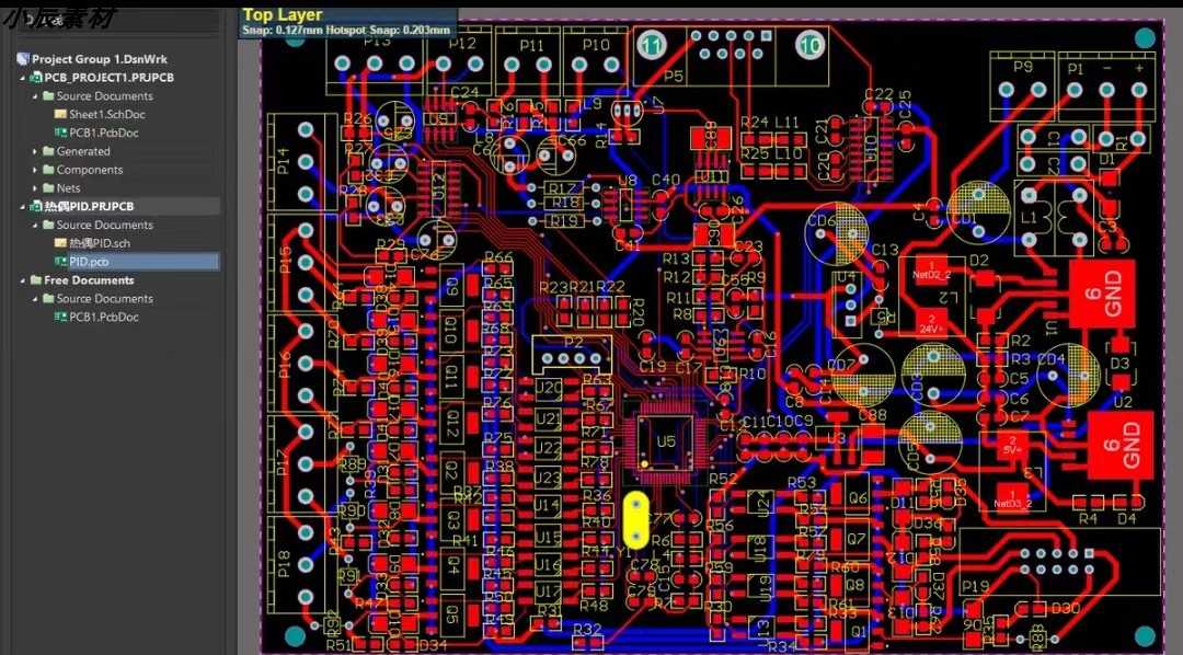 全新自整定PID温控 51 STM32温控源码PCB+原理图+程序资料