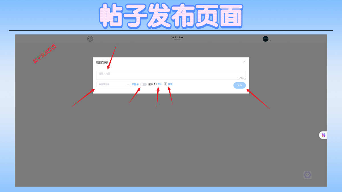 校园论坛系统 帖子 springboot vue java项目源码带文档报告