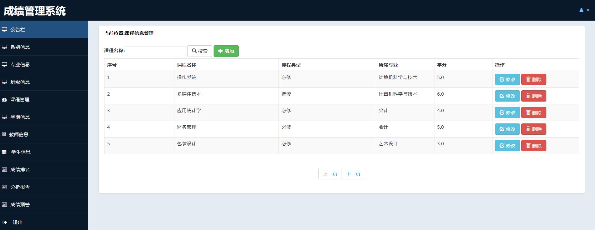 java学生成绩管理系统源代码 jsp成绩管理系统项目设计源码带文档
