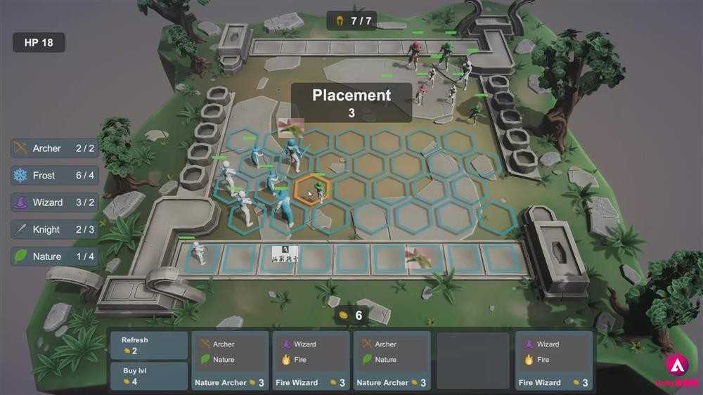 Unity3D 云顶类自走棋游戏项目模板源码 Auto Chess 1.0