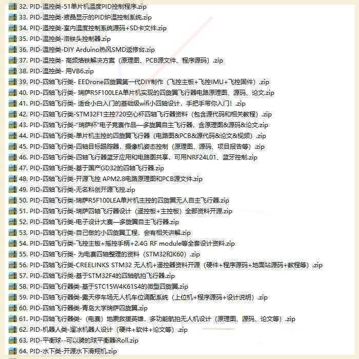 PID控制算法 卡尔曼滤波 源码资料更新