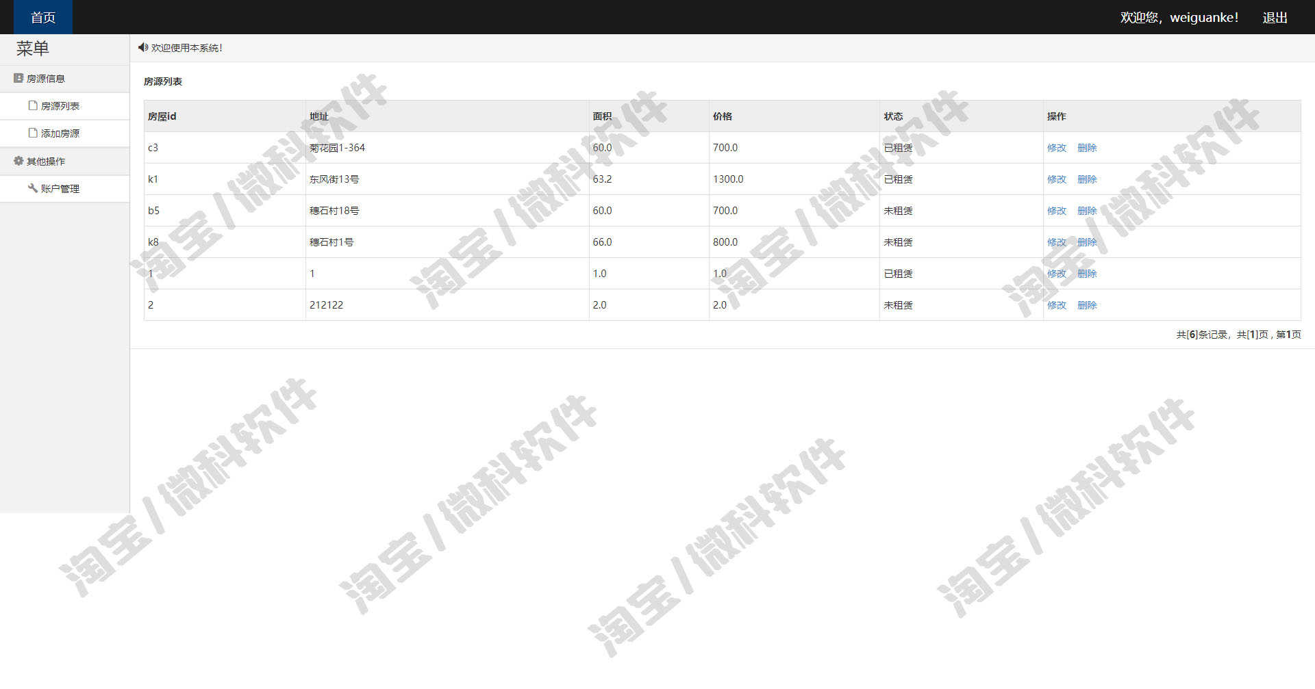 ssm房屋租赁后台管理系统java房产资源出租信息内容jsp源码数据库