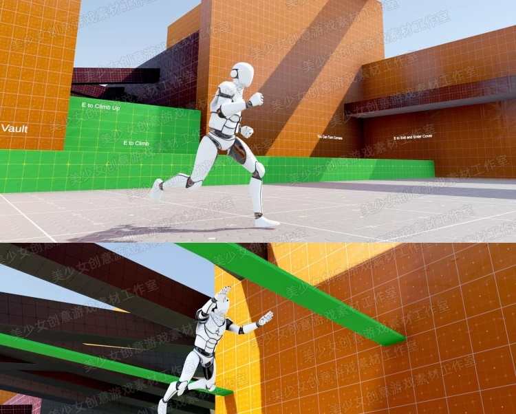 Unity3D Amplify Animation Pack Unity源码素材包第三人称动画