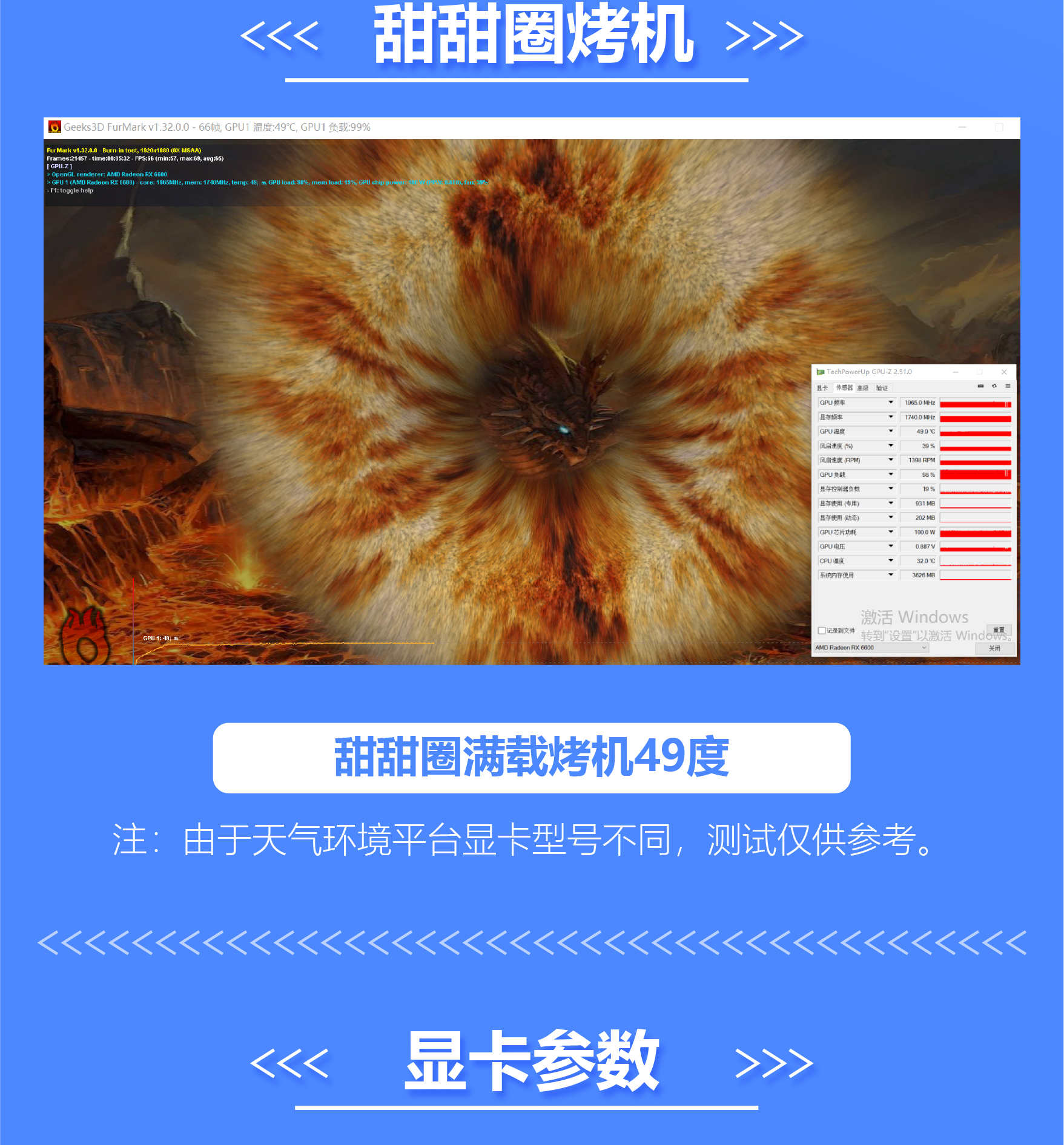 华硕/蓝宝石/华擎6600 6600XT 6700XT 6800XT A卡电脑显卡