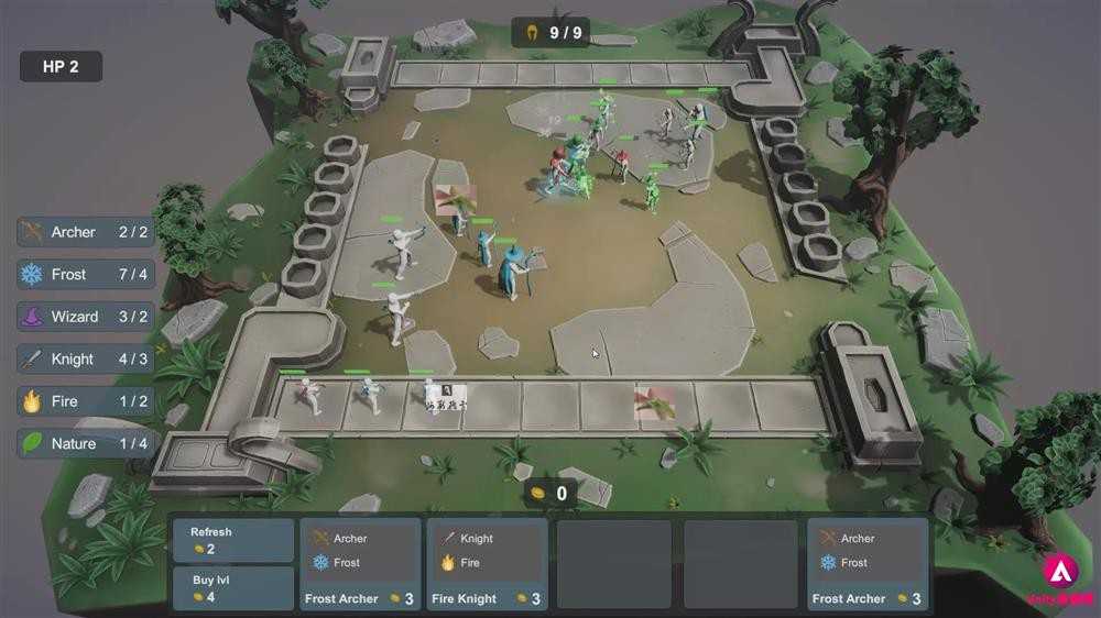 Unity3D 云顶类自走棋游戏项目模板源码 Auto Chess 1.0