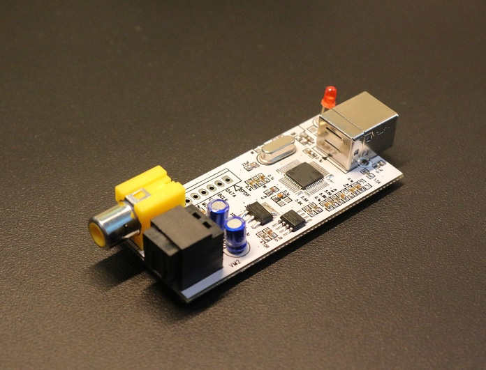 杜比DTS源码输出 USB转数字同轴光纤输出 IISUSB转SPDIF  OTG USB