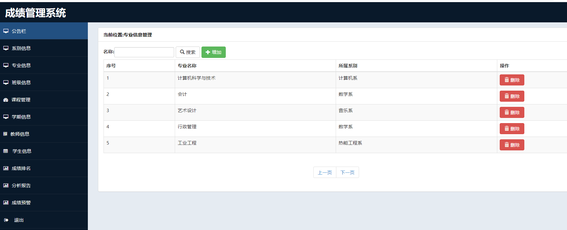 java学生成绩管理系统源代码 jsp成绩管理系统项目设计源码带文档