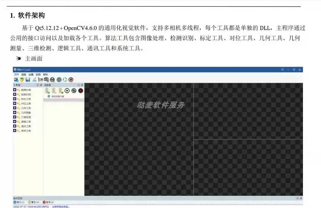 Qt+OpenCV通用视觉框架全套源码。工具可扩展。