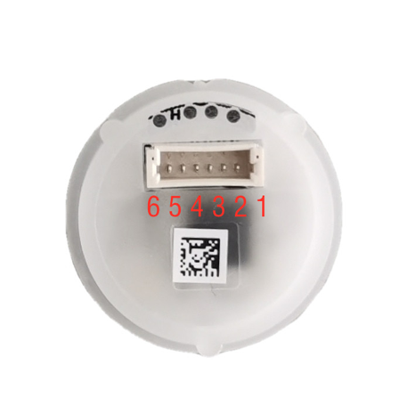 圆形呼吸灯指纹锁模块 AS608半导体传感器识别STM32开发板送源码