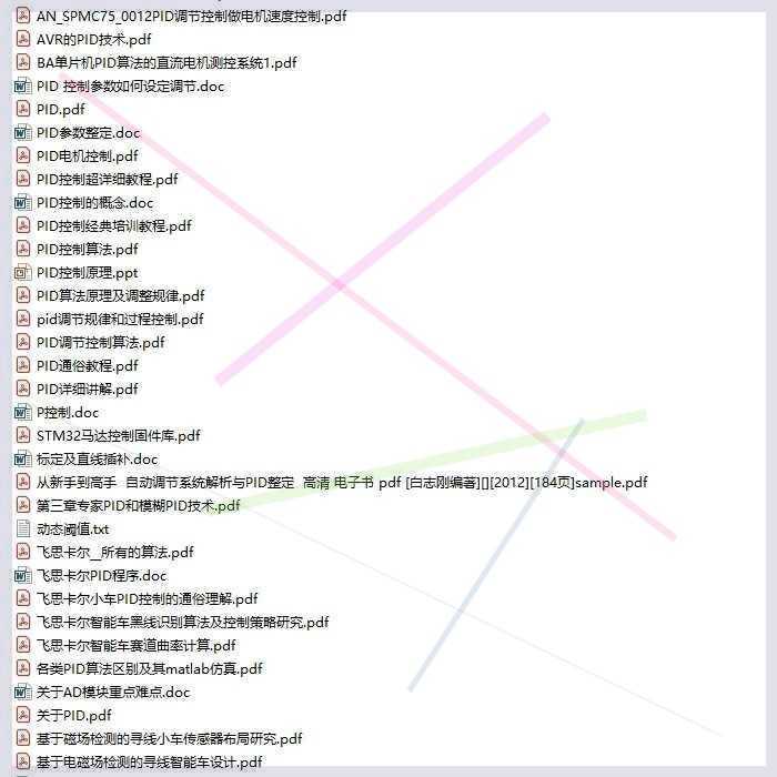 PID控制算法 卡尔曼滤波 源码资料更新