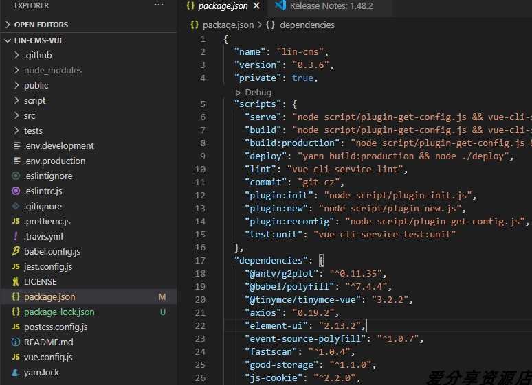 ASP.NET Core 3.1 + Vue.js 前后端分离内容管理系统源码/CMS/C#
