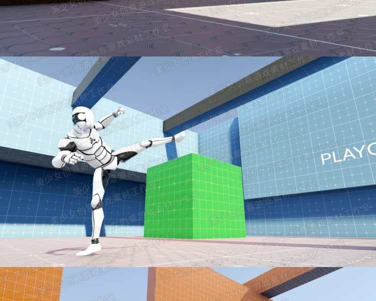 Unity3D Amplify Animation Pack Unity源码素材包第三人称动画
