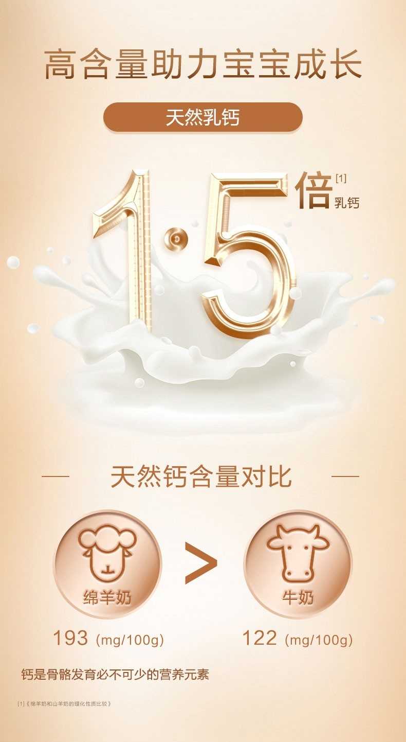 蓝河绵羊奶粉1段2段3段新西兰进口800克 正品保证可追溯原罐源码