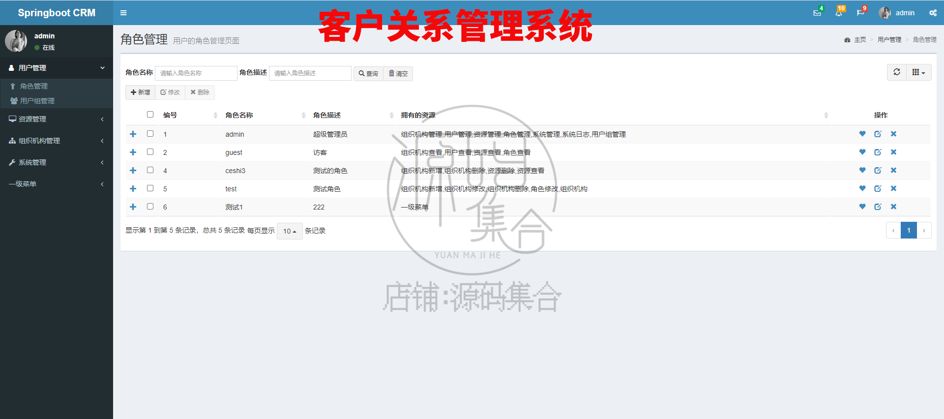 SpringBoot项目源码JavaWeb项目Mybatis+Thymeleaf+Mvc管理系统