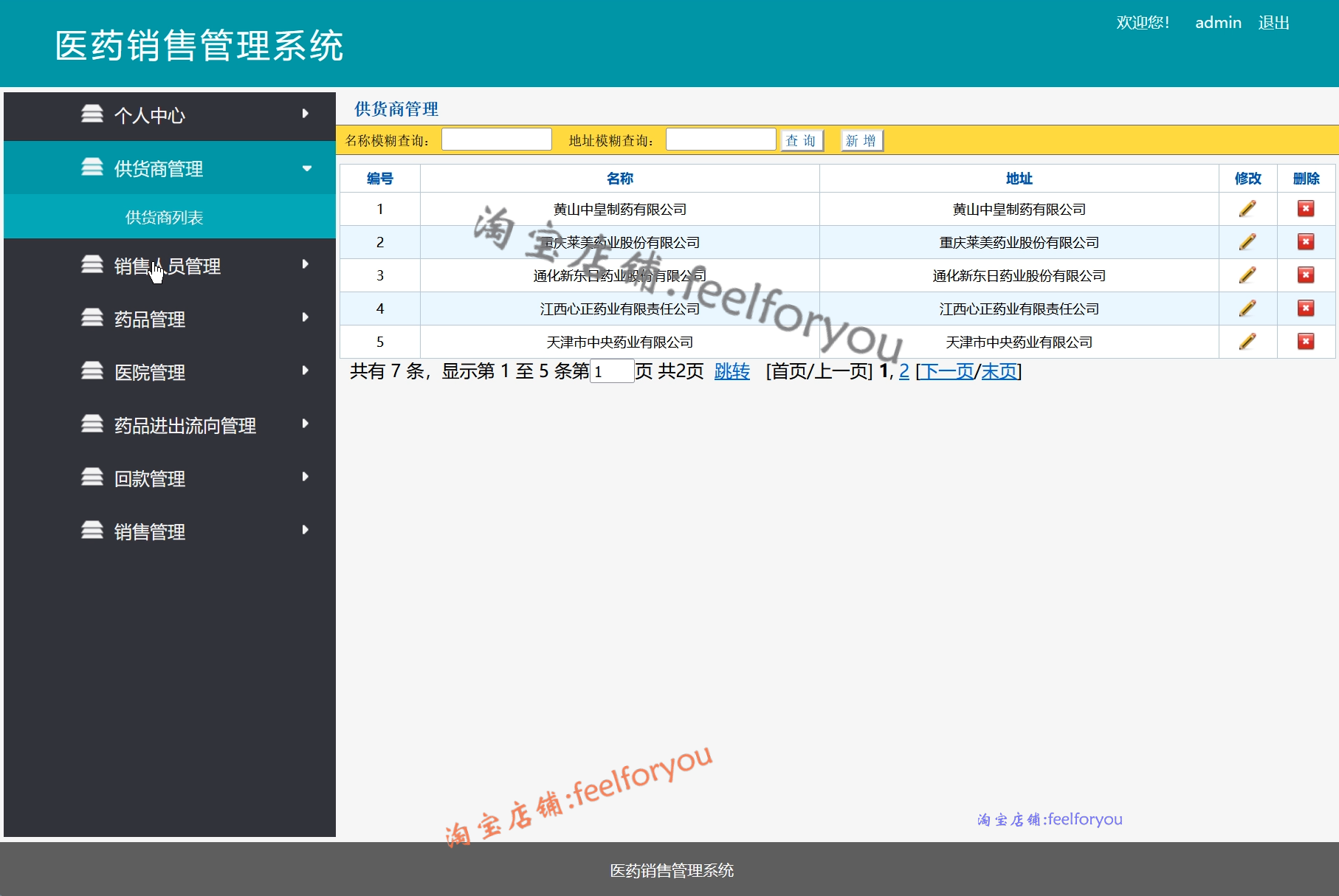 java药店管理系统源代码 jsp医药销售管理系统项目设计源码带文档