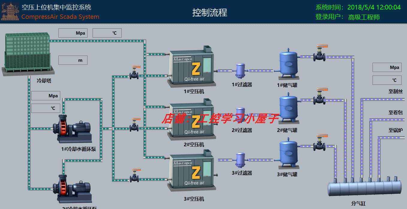 C#上位机源码SCADA，Modbus Rtu协议，实现对设备监控等学习案例