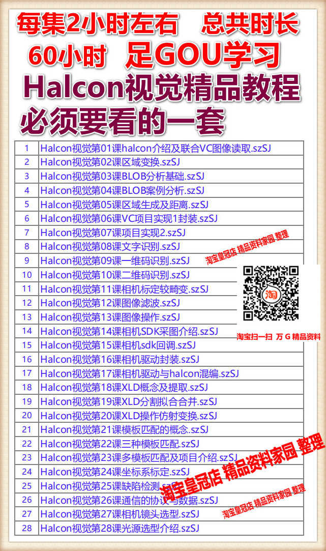 Halcon视觉康耐视VisionPRO欧姆龙基恩士海康威视大华LabviewC#