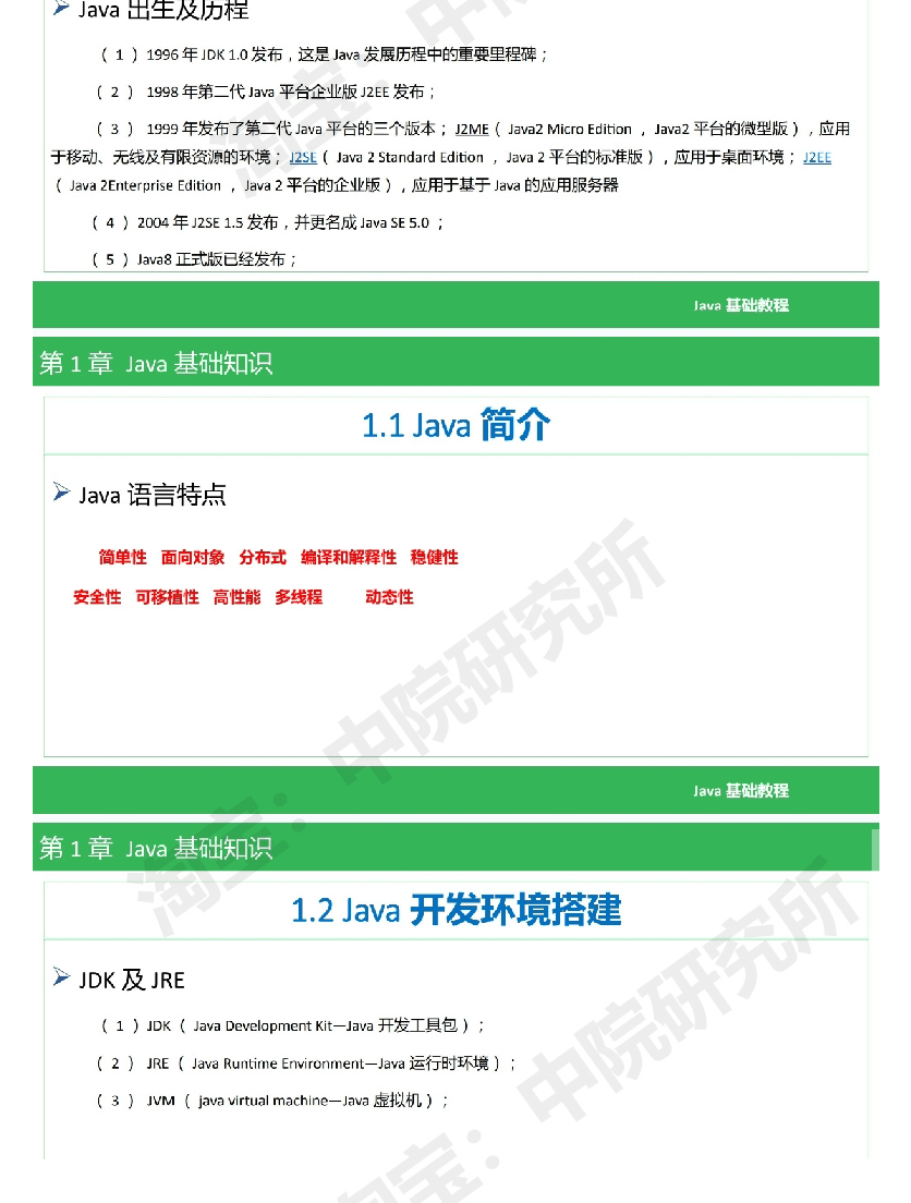 Java程序设计教学PPT课件教案word大纲源码基础教程备课教学资料