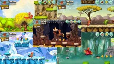 MonkeyIsland 2D过关-小游戏-冒险岛-完整模板-Unity源码