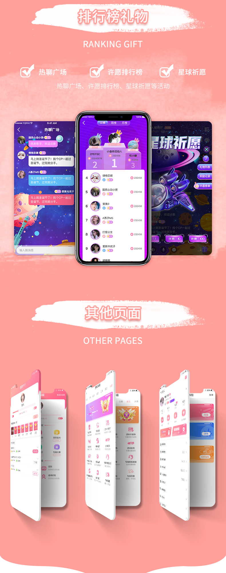 语音陪玩App 娱乐砸蛋转盘抽奖语聊大厅点单陪玩动态发布源码搭建