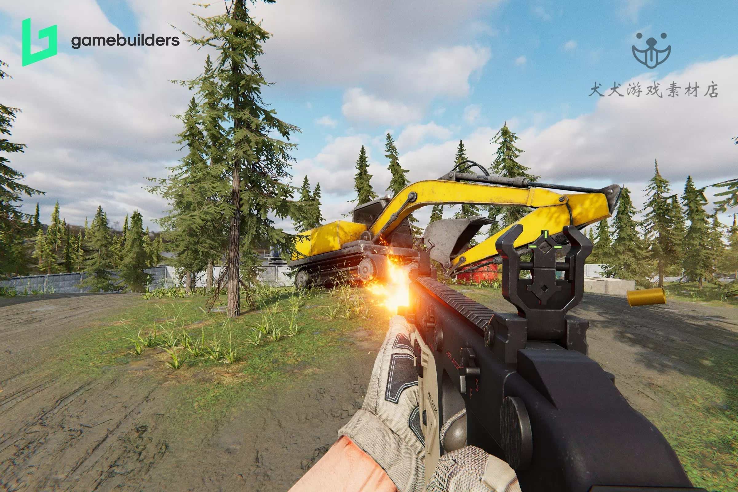 Unity3D FPS Builder 1.1.0 第一人称射击游戏项目模板源码