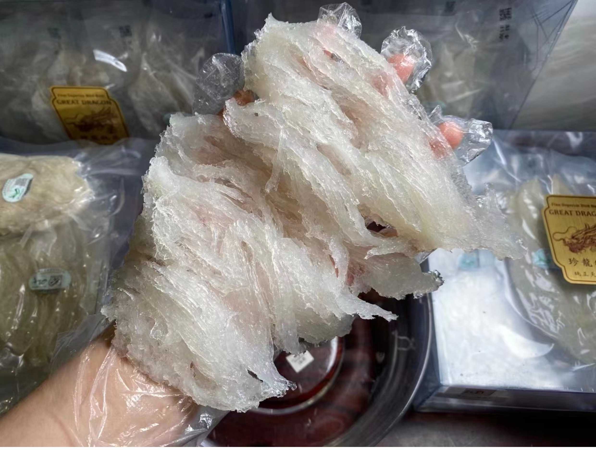 CAIQ溯源码正品马来西亚干燕窝大燕盏孕妇官燕纯干挑干盏燕条盏条