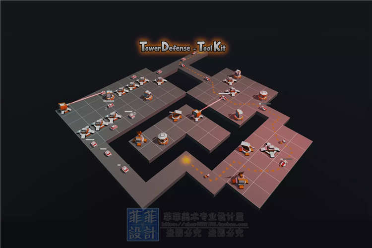 Unity Tower Defense Toolkit 4 (TDTK-4) 4.1.1塔防游戏项目源码