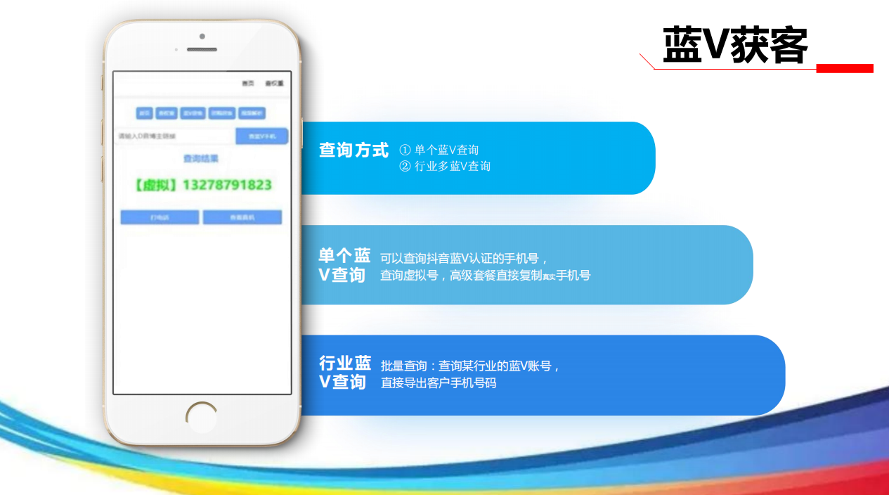 风口项目抖音蓝v手机号获客权重查本地生活账号优化分析源码代理