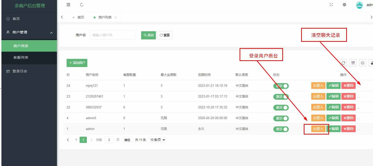2023在线客服系统网页客服源码外贸多语言翻译咨询沟通聊天软件