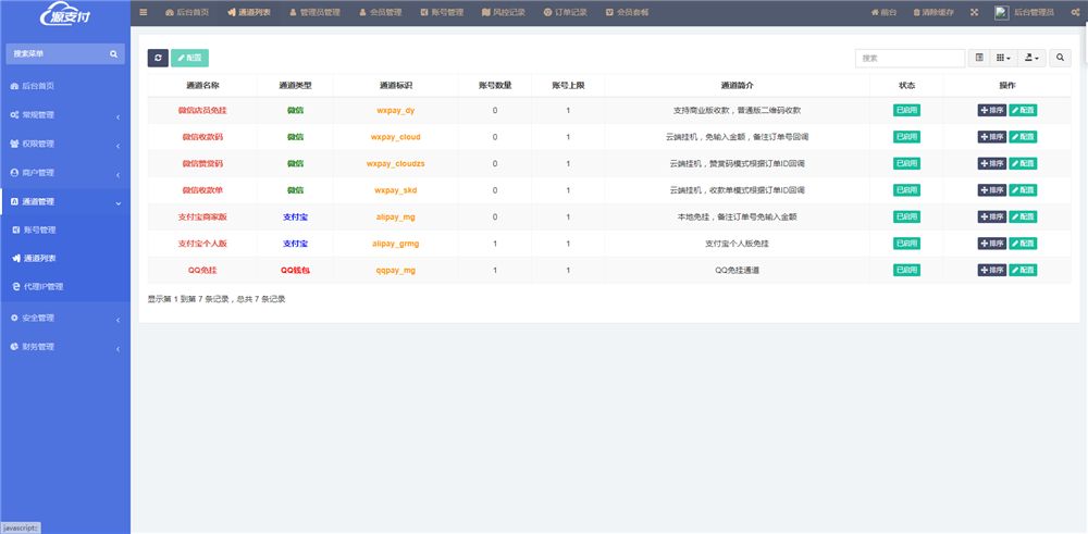 彩虹支付网站签约源码易免易支付新版源码支付搭建5.18免挂系统源