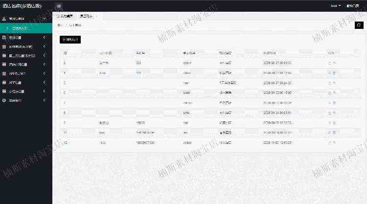 php项目 酒店管理系统源码web开发含H5移动layui后台管理门店管理