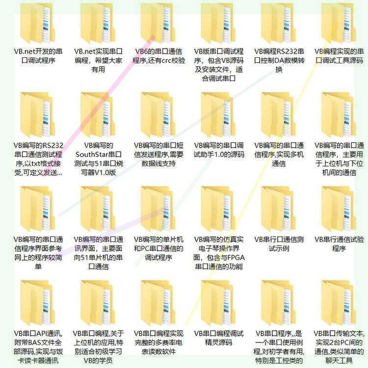 VB源码169套打包 VB串口通信开发源码 VB源代码送学习资料教程