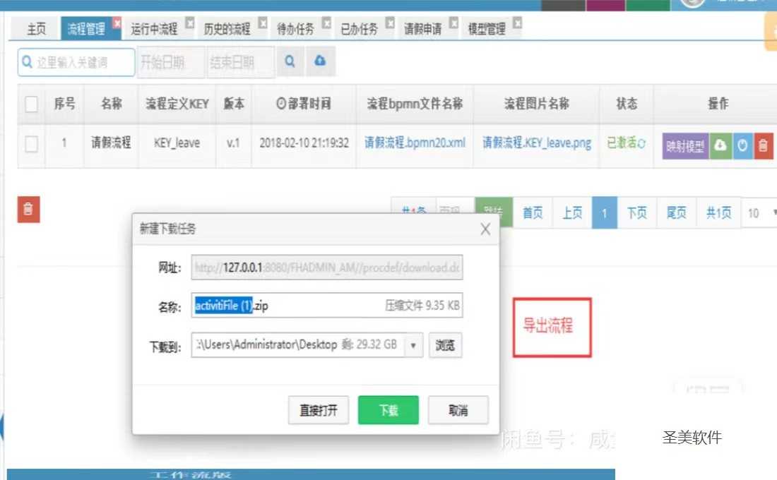 Java工作流引擎开发框架源码带代码生成器