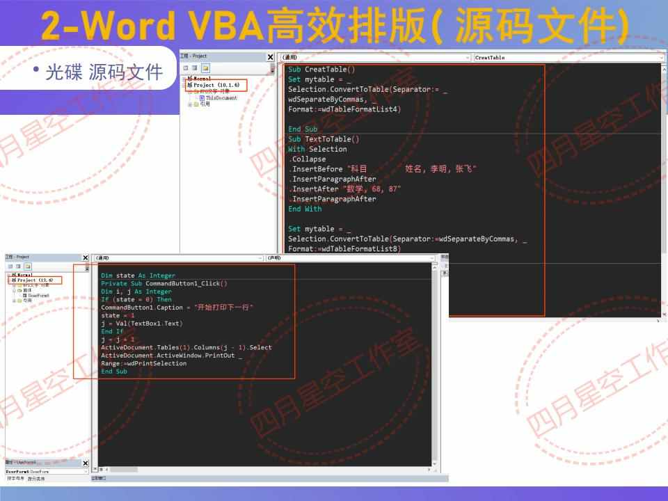 WordVBA高效排版范例源码Word自动排版教程WordVBA源代码实例源码